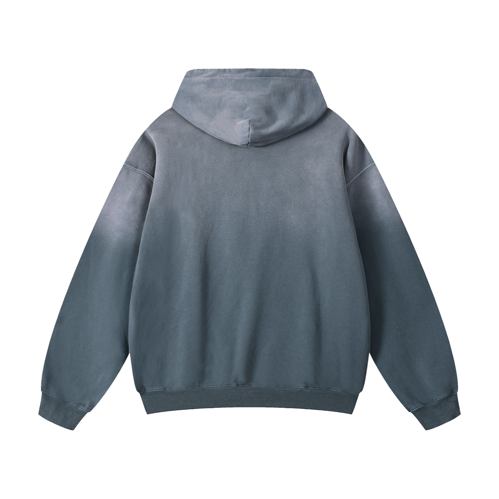 Gray Blue hoodie - I believe in Jesus