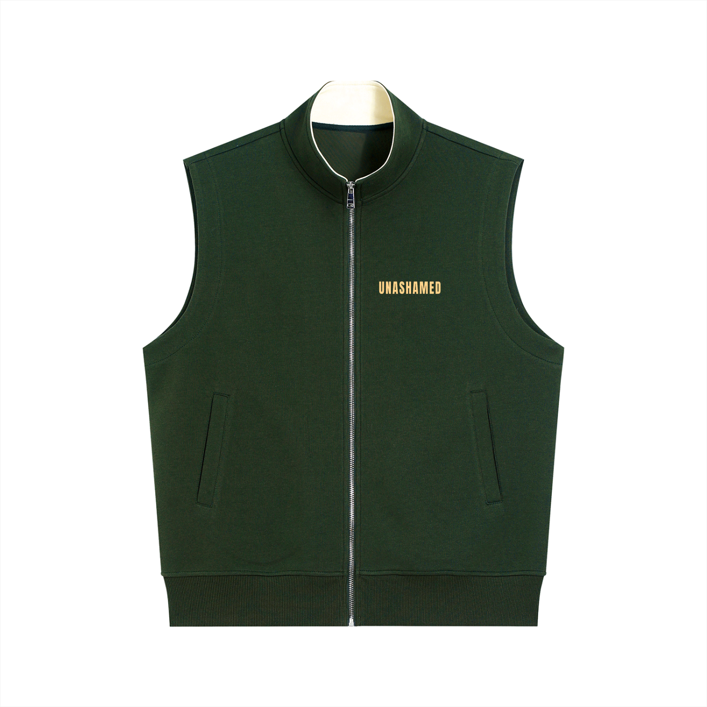 Green Heavyweight Vest - UNASHAMED OF JESUS