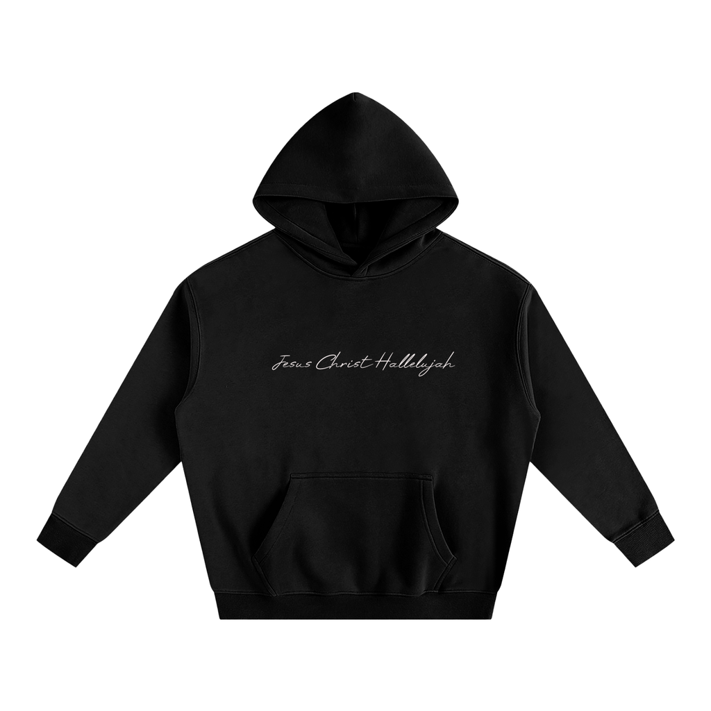 JC Hallelujah Oversize Fleeced Hoodie