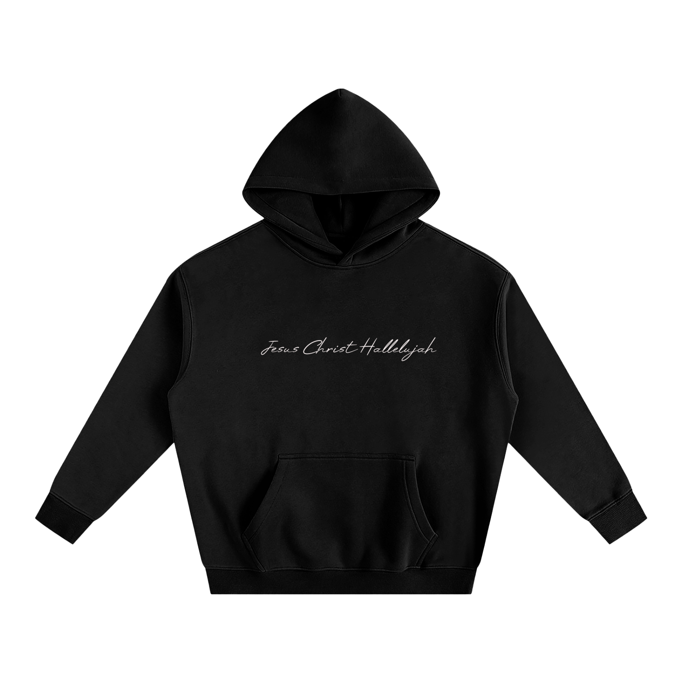 JC Hallelujah Oversize Fleeced Hoodie